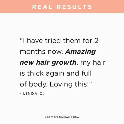 Hair + Energy Formula Hair Growth Vitamins