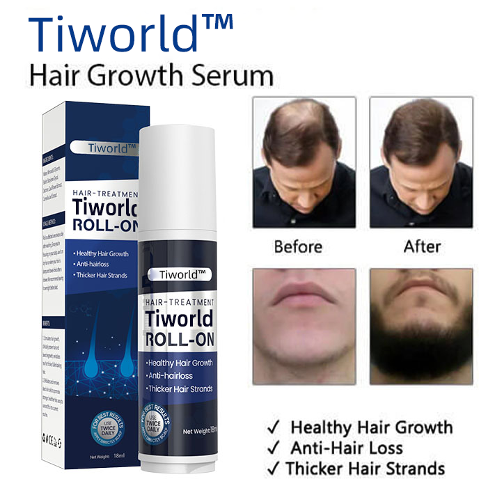 Last Day Promotion 70% OFF - 🔥Put an end to hair loss with Tiworld Rollerball Serum!