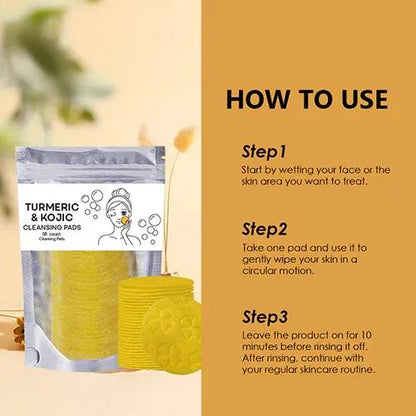 Turmeric Cleansing Pads Facial Cleansing Skincare