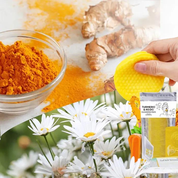 Turmeric Cleansing Pads Facial Cleansing Skincare